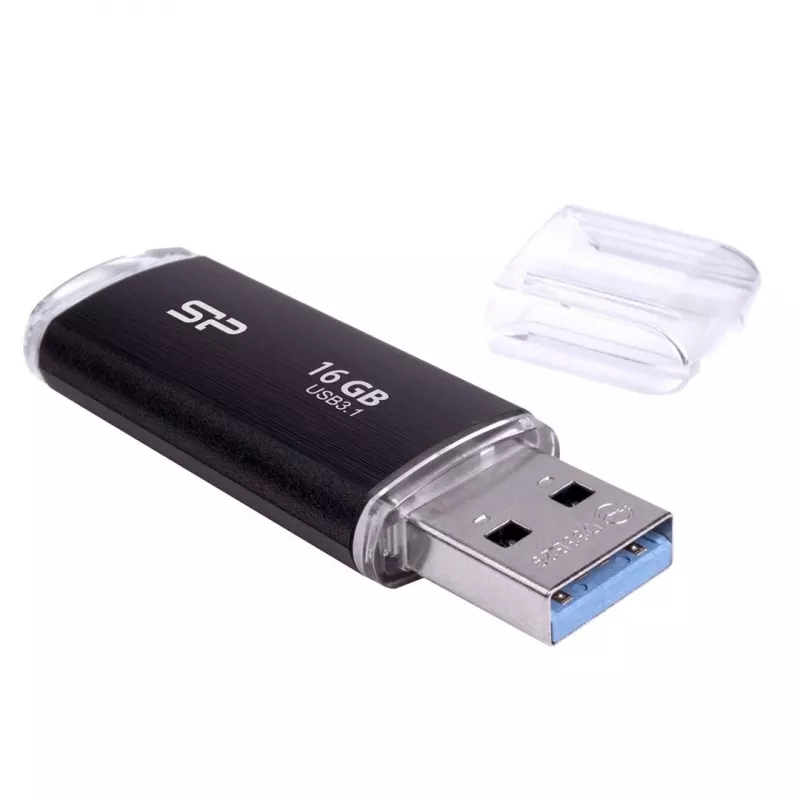 SILICON POWER Blaze B02 USB-Stick 16 GB USB Typ-A 3.2 Gen 1 (SP016GBUF3B02V1K) Schwarz