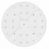 Runder Duschhocker aus Aluminium