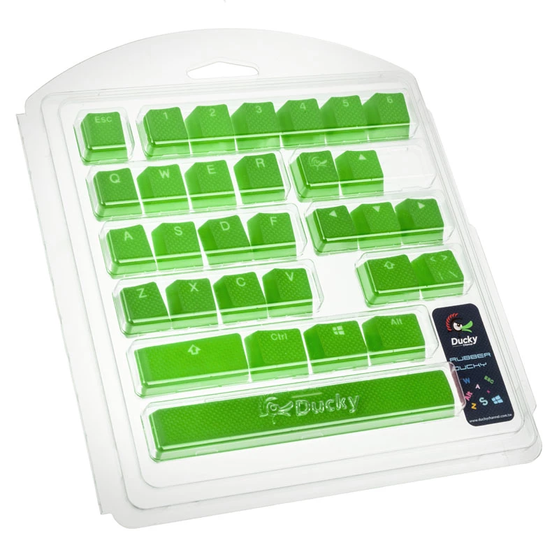 Tastenkappe Ducky DKSA31-USRDGNNO1 Hellgrün Gummi Cherry MX