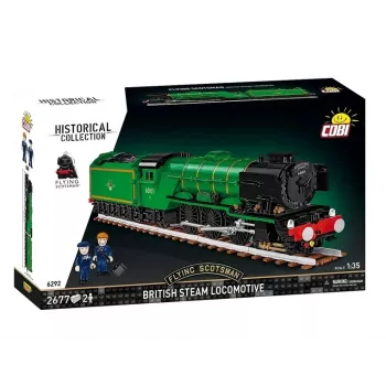 Cobi Bausteine Zug Flying Scotsman Modell COBI-6292 Maßstab 1:48, Konstruktionsset