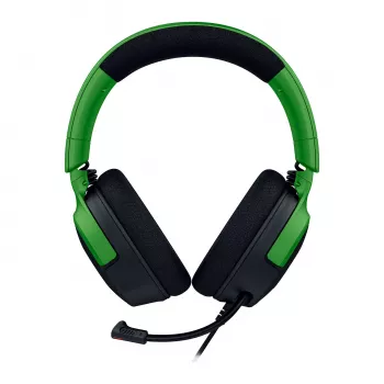 Kabelgebundenes Gaming-Headset Razer Kraken V4 X — supra-aural, 20–20000 Hz, 1,8 m Kabel, 310 g, schwarz/grün