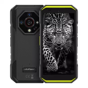 Smartphone UleFone Armor X32 6,1 Zoll 6 GB RAM 128 GB Speicher Vivid Grün, Energieeffizienzklasse B