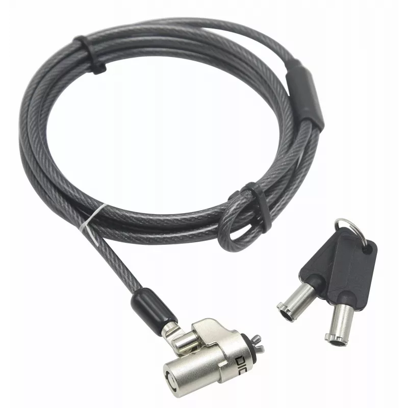 Kabelschloss DICOTA D31540 Schwarz 2 m