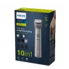 Philips All-in-One Trimmer MG5920/15 Series 5000, Stainless steel, 0.5 mm, 1.6 cm, 1 mm, Beard, Ear, Nose, Batterie