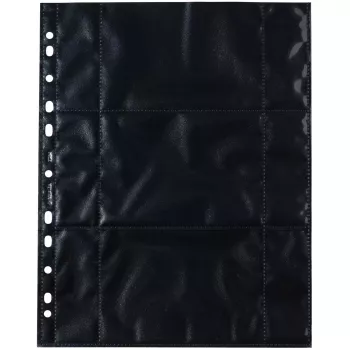 Fototaschen HERMA Fotophan 9x13 cm Querformat schwarz 10 Stück