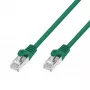 Patchcord LAN Extralink Cat.7 S/FTP 15 m 20G grün Kupfer-Twisted-Pair-Kabel