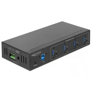 Schnittstellen-Hub USB 3.2 Gen 1 DeLOCK 63309