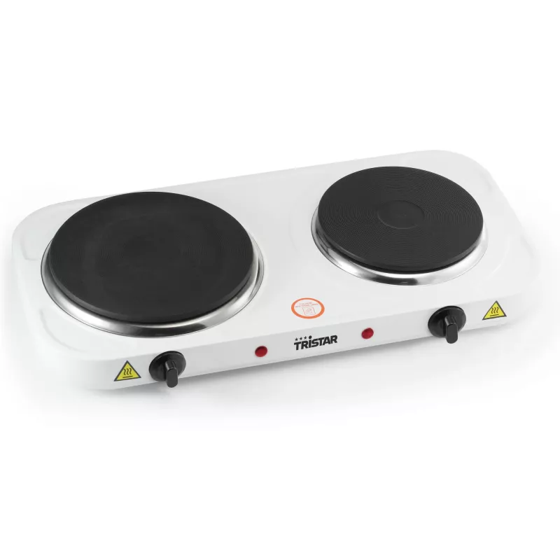 Tristar Doppelkochplatte KP-6245, 2500W, 15,5/18,5 cm