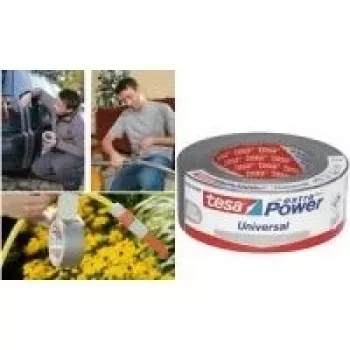 Tesa Gewebekleb. 25 m x 50 mm extra Power Weiß 56388 (56388-00002-06)
