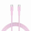 CANYON Kabel OnWire 60CL C-C 60W COLOR Geflochten 1m Pink