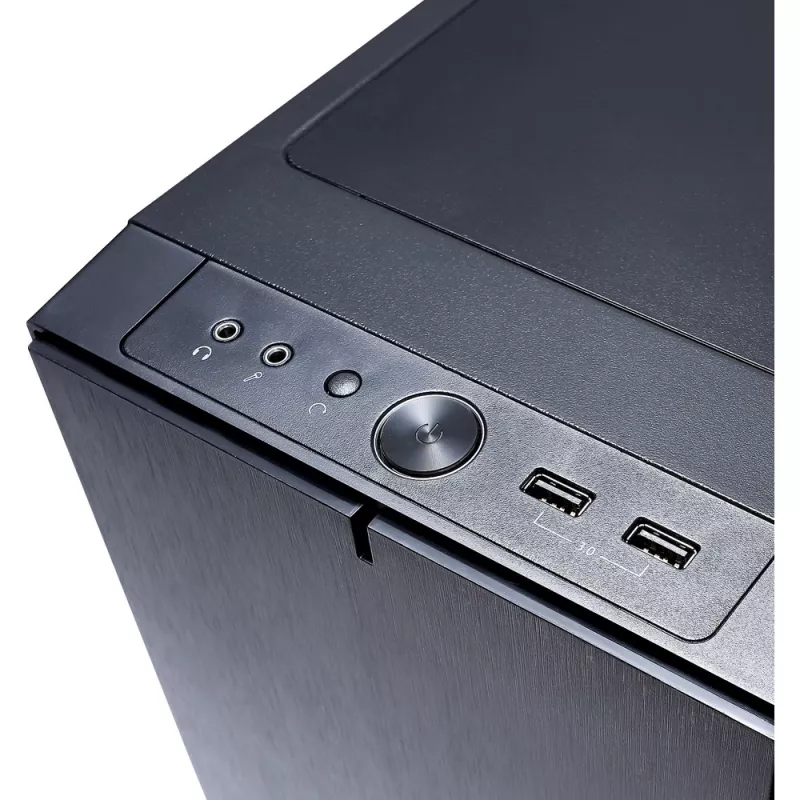 Fractal Design Define Nano S - Window - Tower - ITX - ohne Netzteil (ATX) - Schwarz - USB/Audio (FD-CA-DEF-NANO-S-BKW)