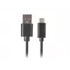 USB 2.0 Kabel LANBERG CA-USBO-10CU-0005-BK — USB A auf USB C, 0,5 m, schwarz