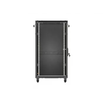 19-Zoll-Rack-Schrank LANBERG 22HE 600x1000 mm, schwarz, Glastüren vorne und hinten