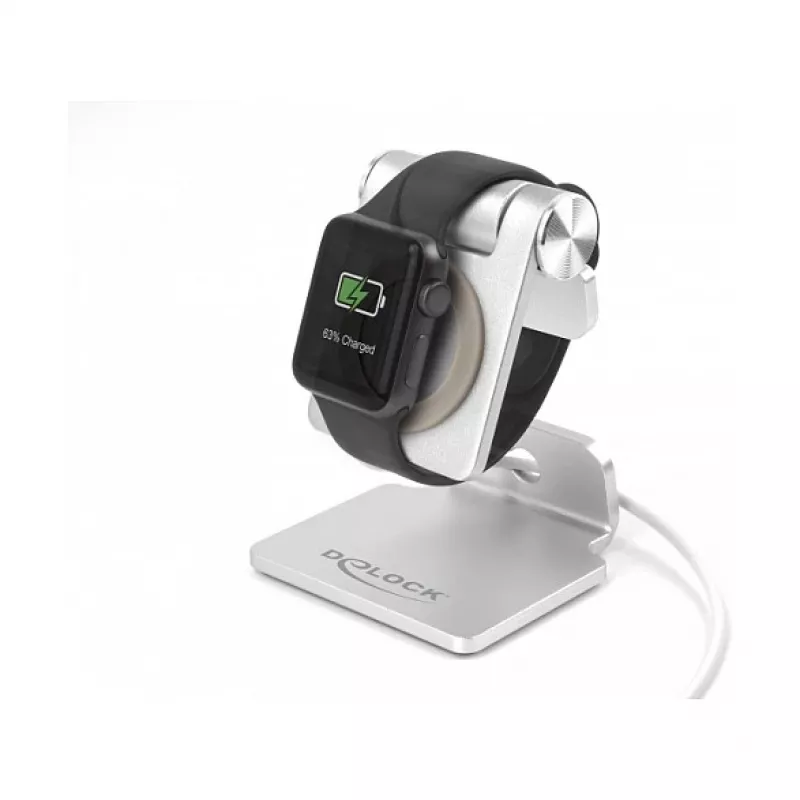 Aktiver Halter DeLOCK 18428 Silber Mobiltelefon Smartphone Smartwatch
