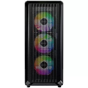 PC-Gehäuse Montech X5 Midi Tower Schwarz ATX 3x 140-mm-Lüfter