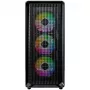 PC-Gehäuse Montech X5 Midi Tower Schwarz ATX 3x 140-mm-Lüfter