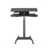 Maclean MC-835 Tragbarer elektrisch höhenverstellbarer Schreibtisch 72 – 122 cm, max. 37 kg, Bedienfeld, Sitz-Steh-Arbeitsplatz