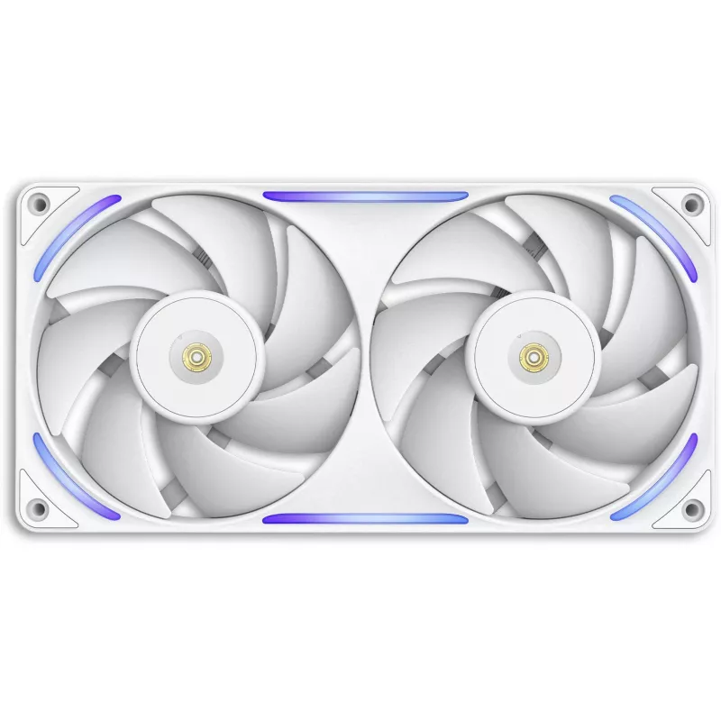 Computergehäuselüfter NZXT F240X 120 mm weiß, 1 Stück, 240 × 120 × 30 mm