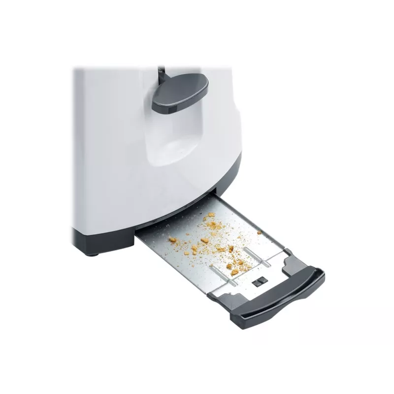 Toaster Severin AT 2234 4 Scheiben 1400 W Grau Weiß