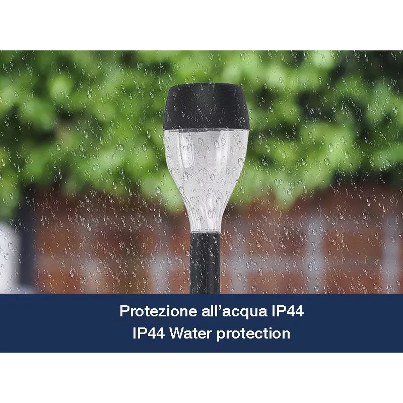 Outdoor-Solarleuchten-Set Beper P207ILO050 – 5 wasserdichte Leuchten für Garten und Weg
