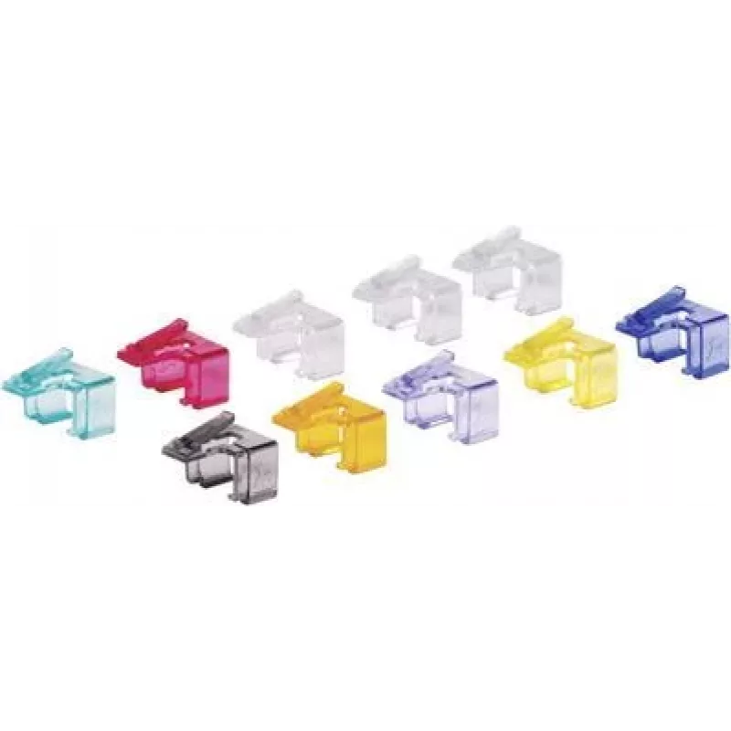 Netzwerk-Kabel-Reparaturclip Renkforce RF-NW-RC — 10 Stück zur Reparatur von RJ45-/RJ12-/RJ11-Kabeln
