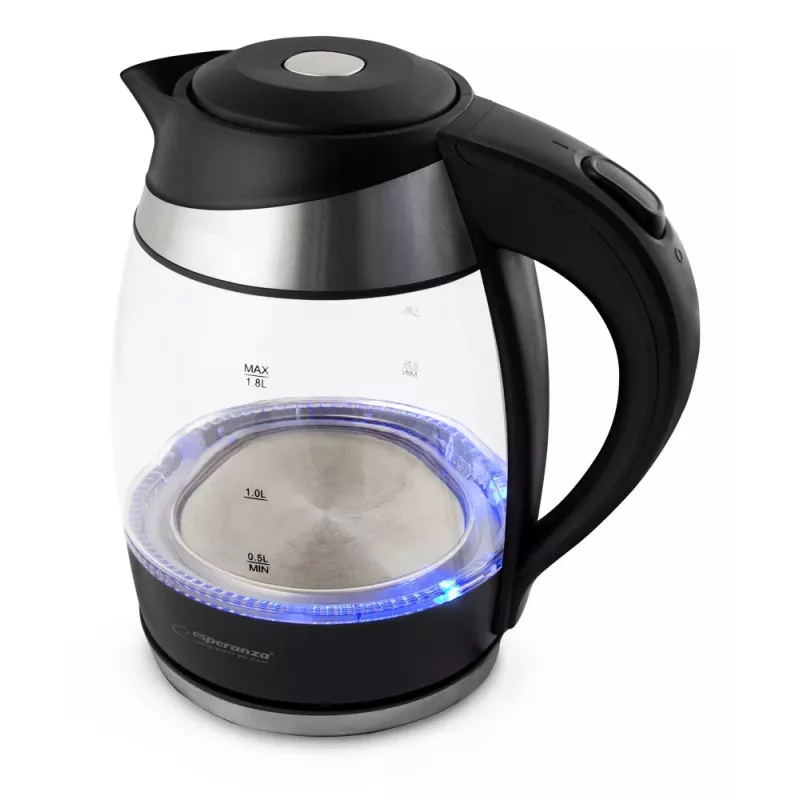 Esperanza EKK009 Wasserkocher 1,8 L Schwarz, Mehrfarbig 2200 W