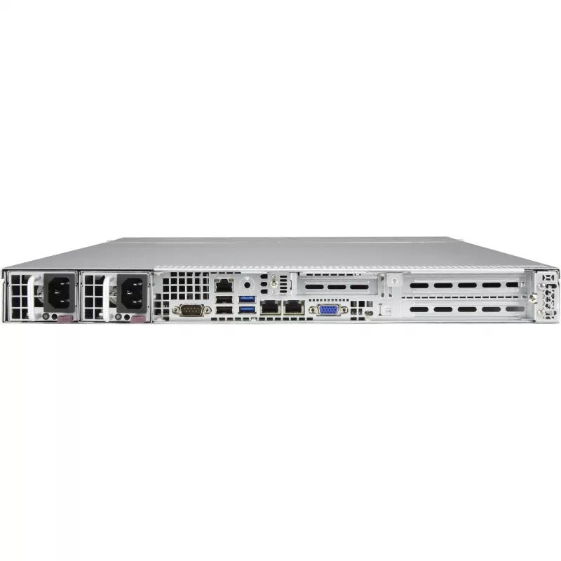 Supermicro CSE-815TQC4-R504WB3 server barebone Rack 1U Schwarz Intel/AMD