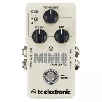 Gitarren-Effektpedal TC Electronic Mimiq Doubler — Kompakter True-Bypass-Doubler