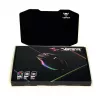 Mauspad PATRIOT Viper Gaming Schwarz — Polymer/Gummi, LED-Hintergrundbeleuchtung, USB-betrieben, rutschfest, 353,5×242,7 mm, 5,5 mm Dicke