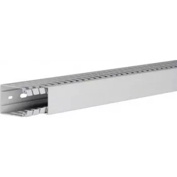Hager Verdrahtungskanal (L x B x H) 2000 x 40 x 60 mm HA760040 1 Stück Hellgrau (HA760040)