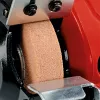 Tisch-Schleifmaschine TC-XG 75 Kit (Rot/Schwarz, 150 Watt, umfangreiches Zubehörset für Polier- und Schleifarbeiten)