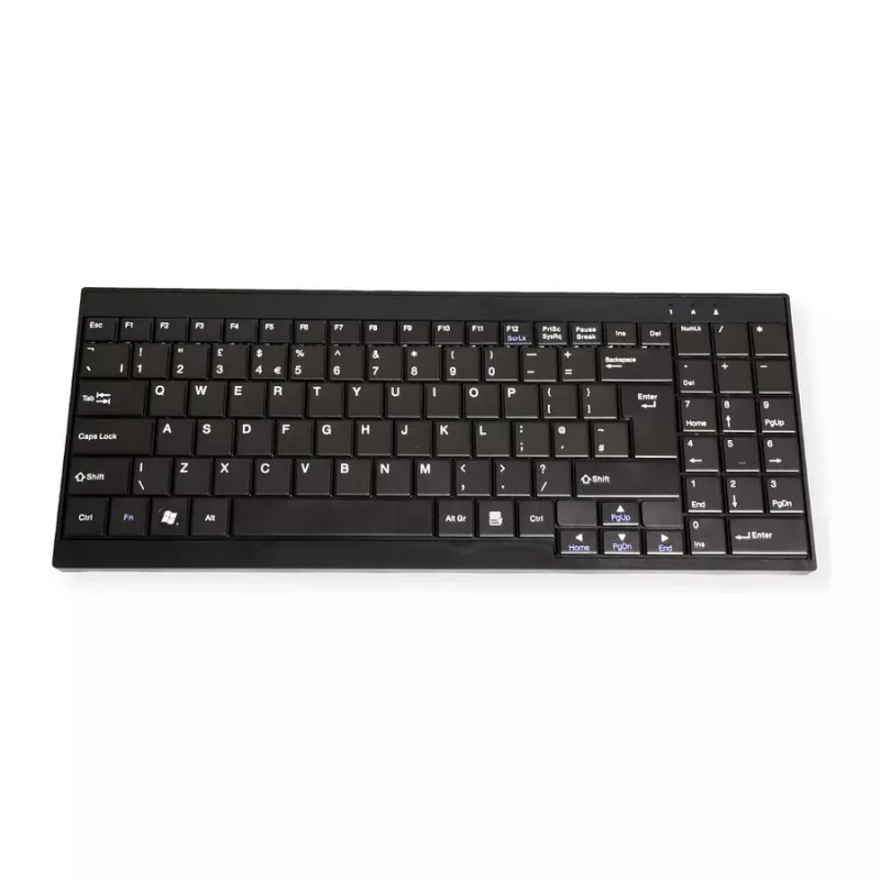 VALUE 19 Zoll LCD-KVM-Konsole. 19 Zoll. VGA. USB+PS/2. UK