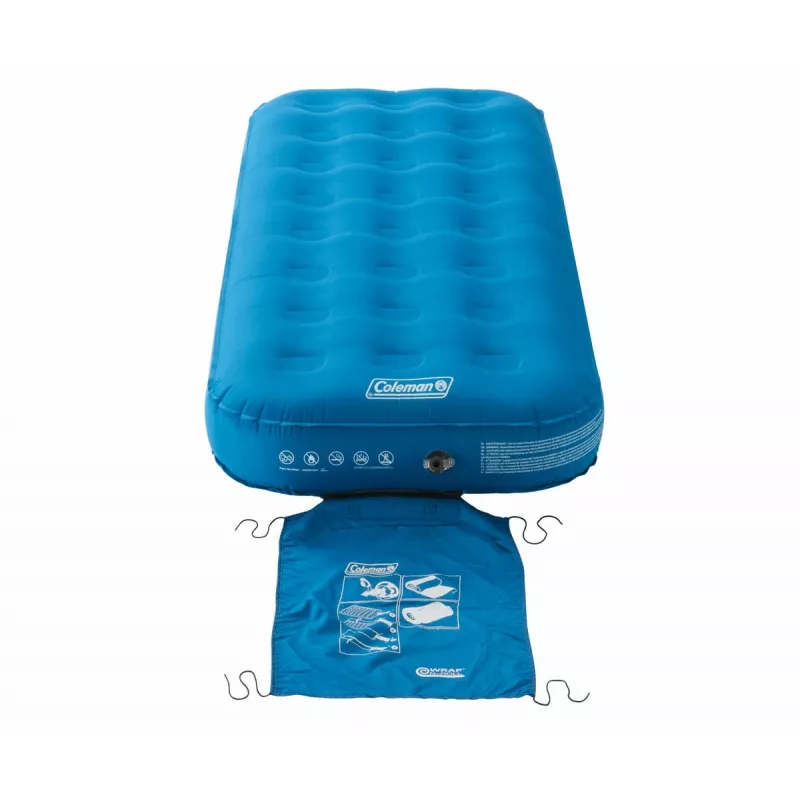 COLEMAN Extra Durable Luftbett Single - Blau 2,2 kg Länge 198 cm Breite 82 cm Höhe 22,5 cm (2000031637)