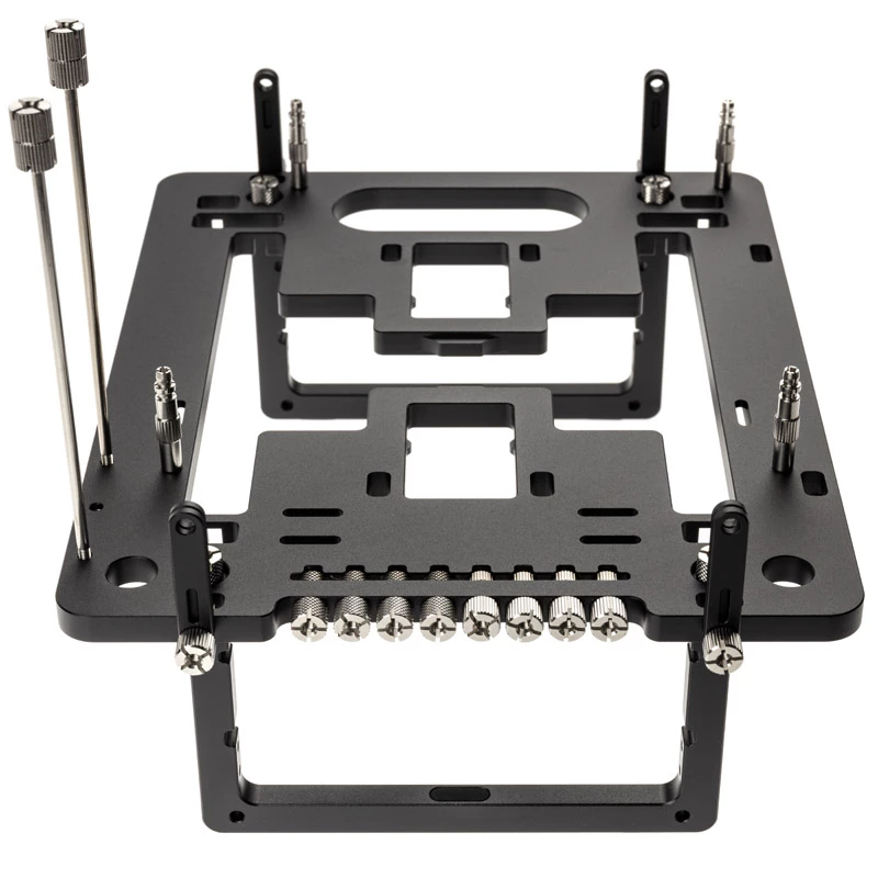 Streacom Benchtable BC1 Mini V2 schwarz – kompakter, passiv gekühlter Open-Frame-Chassis