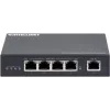 Intellinet 4-Port Gigabit Ultra PoE Extender, Erhöht die PoE-Reichweite um bis zu 100 m, 90 W PoE-Budget, Vier PSE-Ports mit bis zu 30 W Ausgangsleistung, IEEE 802.3bt/at/af-konform, Metallgehäuse
