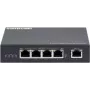 Intellinet 4-Port Gigabit Ultra PoE Extender, Erhöht die PoE-Reichweite um bis zu 100 m, 90 W PoE-Budget, Vier PSE-Ports mit bis zu 30 W Ausgangsleistung, IEEE 802.3bt/at/af-konform, Metallgehäuse