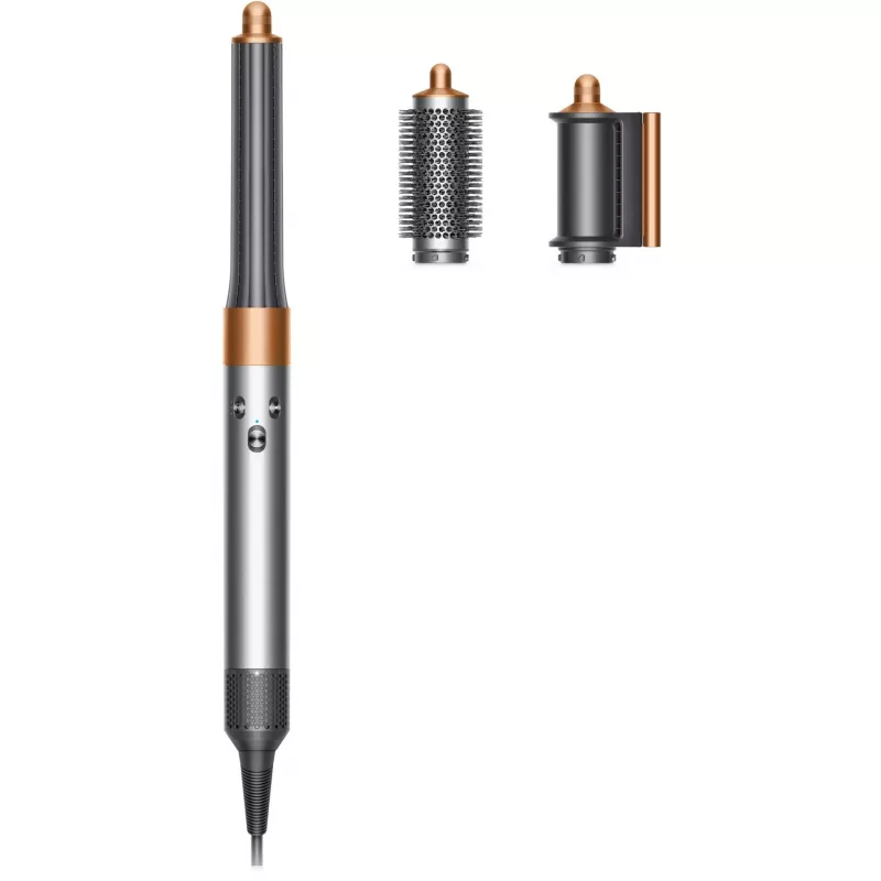 Multistyler Dyson Airwrap Origin Warm Copper Nickel — Multistyler, 1300 W, 3 Hitze-/Geschwindigkeitsstufen, 360°-Basis, 2,675 m Kabel