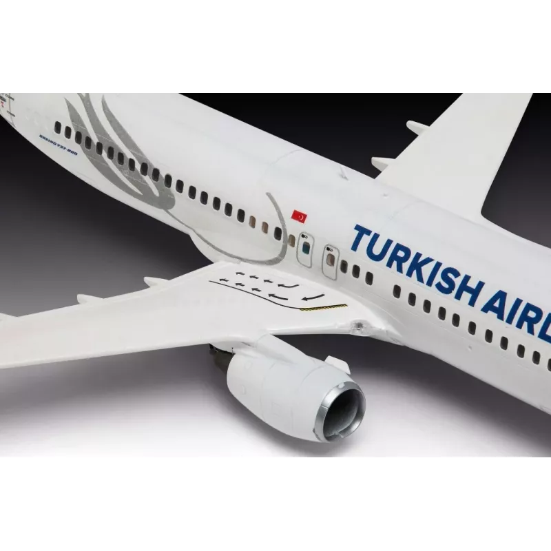 Kunststoff-Modellflugzeug REVELL Boeing 737-800 Turkish Air Maßstab 1:144