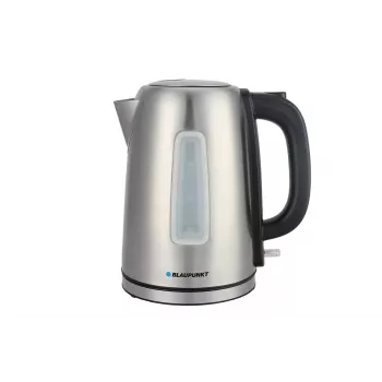 Elektrischer Wasserkocher BLAUPUNKT EKS412 – 1,7 l Edelstahl, 2200 W, Wasserstandsanzeige, 360°-Basis