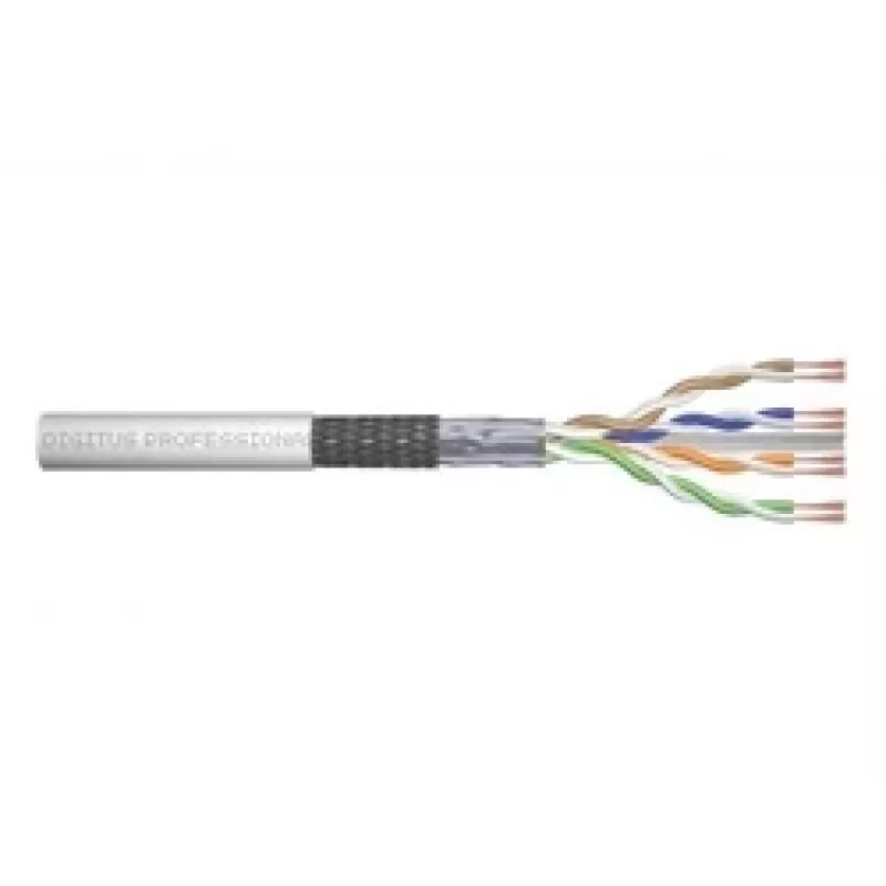 Netzwerkkabel Digitus CAT 6 SF/UTP Twisted Pair Patchkabel Rohware 305 m Grau