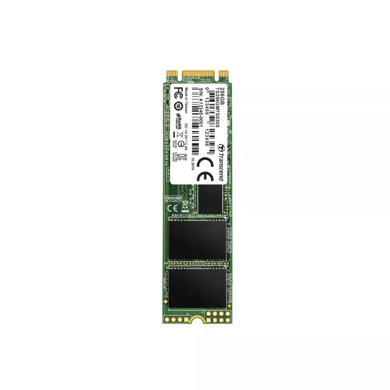 SSD-Festplatte Transcend 256 GB M.2 6 Gbit/s TS256GMTS830S