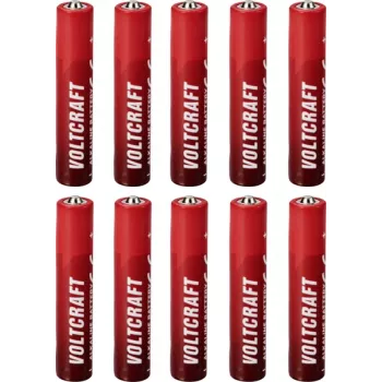 Voltcraft VC-16108025 Mini AAAA -Batterie Alkali-Mangan 1,5 V 500 mAh 10 Stück (VC-16108025)