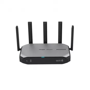 Ruijie Networks RG-EG105GW-X WLAN-Router Gigabit Ethernet Dual-Band (2,4 GHz / 5 GHz) Schwarz, Grau