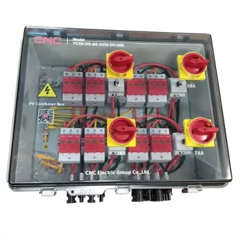 PV-Kombinatorbox CNC NV822331 DC 8-in 8-out IP66