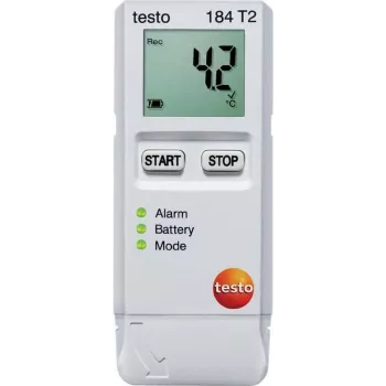 TESTO 184 T2 Temperatur-Datenlogger, Datenrekorder, 40000 Messwerte, -35 ... +70 °C, 0,1 °C (0572 1842)