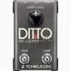 Mikrofon-Looper TC‑Helicon Ditto Mic Looper mit Mikrofoneingang (Modell 000-DDU01-00010)
