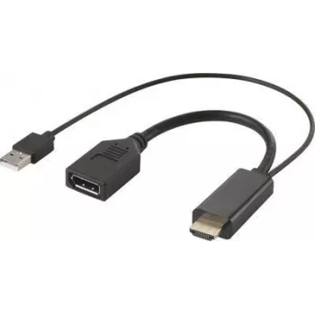RF-4777274 HDMI-Konverter[2x HDMI-Stecker USB 2.0 Buchse A - 1x DisplayPort