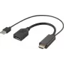 RF-4777274 HDMI-Konverter[2x HDMI-Stecker USB 2.0 Buchse A - 1x DisplayPort
