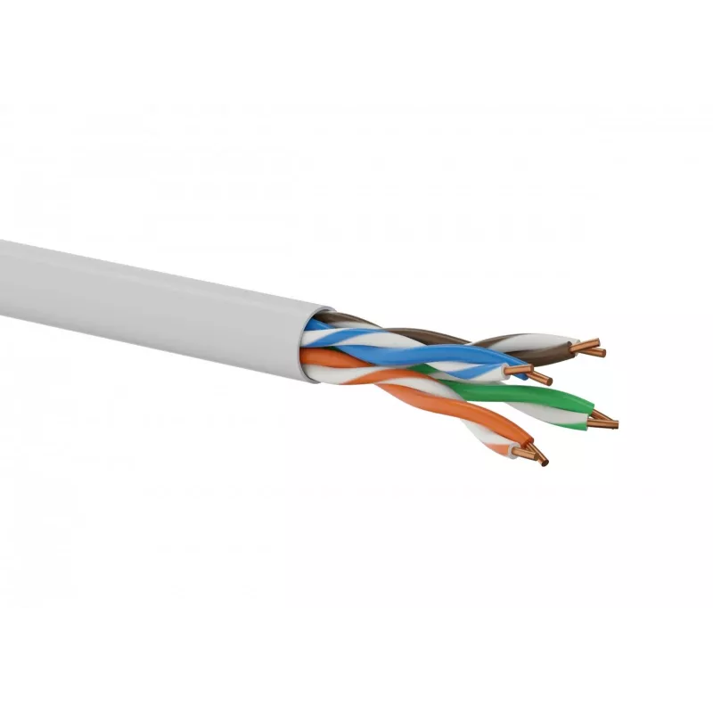 Netzwerkkabel Alantec KIU5LINKA305 U/UTP Cat5e 305 m Weiß