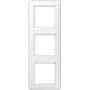 Wandschalter-Abdeckrahmen JUNG AS 583 WW Weiß, Duroplast, 80,5×222,5 mm